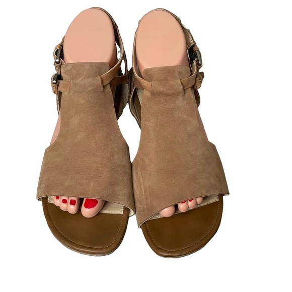 Ecco Suede Strappy Sandals Size 40 US 9/9.5 - Picture 3 of 11